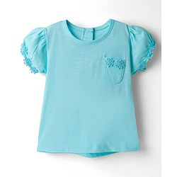 Babyhug 100% Cotton Knit Half Sleeves T-Shirts With Floral Applique Pack Of 3 - Multicolour