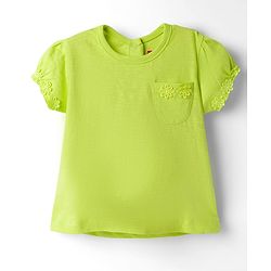 Babyhug 100% Cotton Knit Half Sleeves T-Shirts With Floral Applique Pack Of 3 - Multicolour