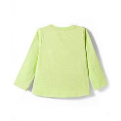 Babyhug Disney Single Jersey Knit Full Sleeves T-Shirts With Minnie Mouse Graphics Pack of 3 - Pink Purple & Green