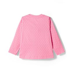 Babyhug Disney Single Jersey Knit Full Sleeves T-Shirts With Minnie Mouse Graphics Pack of 3 - Pink Purple & Green