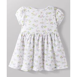 Babyhug 100% Cotton Half Sleeve Frocks with Bloomer/Short Multi age 6-9M