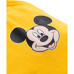 Babyhug Disney Single Jersey Knit Full Sleeves T-Shirt & Pyjama Co-ord Night Suits With Mickey Mouse Graphics Pack of 2 - Multicolor