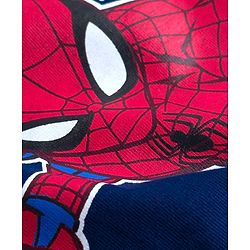 Babyhug Marvel Single Jersey Knit Full Sleeves T-Shirt & Pyjama Night Suit With Spider-Man Graphics - Multicolor