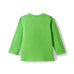 Babyhug Disney 100% Cotton Knit Full Sleeves T-Shirt & Pyjama Night Suit With Mickey & Friends Graphics - Blue & Green