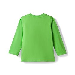 Babyhug Disney 100% Cotton Knit Full Sleeves T-Shirt & Pyjama Night Suit With Mickey & Friends Graphics - Blue & Green