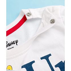 Babyhug Disney Single Jersey Knit Full Sleeves T-Shirt & Pyjama Night Suit With Winnie The Pooh Graphics - Multicolor