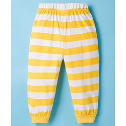 Babyhug Disney Single Jersey Knit Full Sleeves T-Shirt & Pyjama Night Suit With Winnie The Pooh Graphics - Multicolor