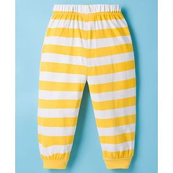 Babyhug Disney Single Jersey Knit Full Sleeves T-Shirt & Pyjama Night Suit With Winnie The Pooh Graphics - Multicolor