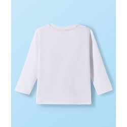 Babyhug Disney Single Jersey  Knit Full Sleeves T-Shirt & Pyjama Night Suit Set with Winnie the Pooh Graphic - Multicolour