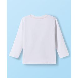 Babyhug Disney Single Jersey  Knit Full Sleeves T-Shirt & Pyjama Night Suit Set with Winnie the Pooh Graphic - Multicolour