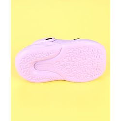 Cute Walk by Babyhug Disney Clogs with Minnie Mouse Applique - Purple