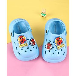 Cute Walk by Babyhug Marvel Clogs with Spider-Man Applique - Blue