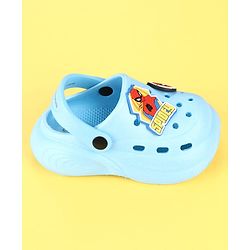 Cute Walk by Babyhug Marvel Clogs with Spider-Man Applique - Blue