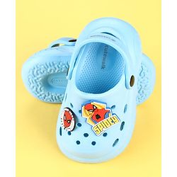 Cute Walk by Babyhug Marvel Clogs with Spider-Man Applique - Blue