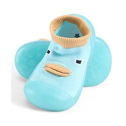 Cute Walk by Babyhug Slip On Sock Shoes With Applique - Pink