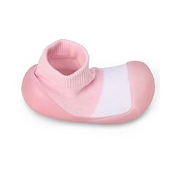Cute Walk by Babyhug Slip On Socks Shoes - Pink