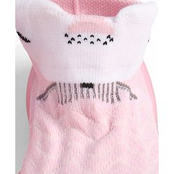 Cute Walk by Babyhug Slip On Sock Shoes - Pink
