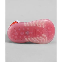 Cute Walk by Babyhug Slip On Sock Shoes - Pink
