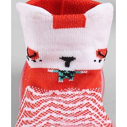 Cute Walk by Babyhug Slip On Sock Shoes - Pink