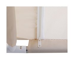 Babyhug Playpen & Play Yard  Khaki| 150 x 180 cm Large Play Area| Zipper Door & Toy Pouch| Foldable Indoor & Outdoor Playpen| Safe & Sturdy| for 05 Years Boys & Girls| Easy to Assemble