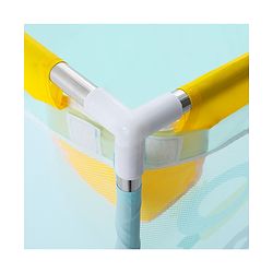Babyhug Smart Portable Playpen with Safety Lock & Play Fence  Light Blue| Spacious Baby Play Area| Foldable Panels| Indoor & Outdoor Use| Easy to Assemble| Safe Play Zone for Babies & Toddlers
