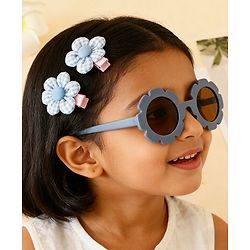Babyhug Free Size Hair Accessories Combo Sets - Blue.