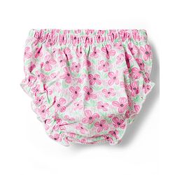 Babyhug Single Jersey Knit Cap Sleeves Floral Printed Frock with Bloomer - Pink