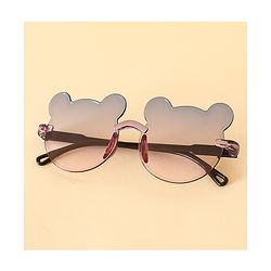 Babyhug Free Size Headbands With Bow Applique & Sunglasses - Light Blue