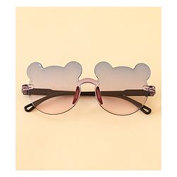 Babyhug Free Size Headbands With Bow Applique & Sunglasses - Light Blue