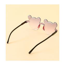 Babyhug Free Size Headbands With Bow Applique & Sunglasses - Light Blue
