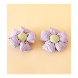 Babyhug Free Size Hair Accessories Combo Sets - Purple.