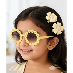 Babyhug Free Size Hair Accessories Combo Sets - Purple.