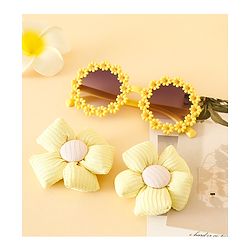 Babyhug Free Size Hair Accessories Combo Sets - Purple.