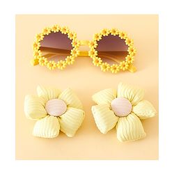 Babyhug Free Size Hair Accessories Combo Sets - Purple.