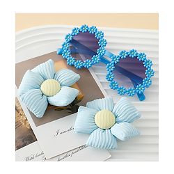 Babyhug Free Size Hair Accessories Combo Sets - Blue