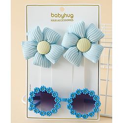 Babyhug Free Size Hair Accessories Combo Sets - Blue
