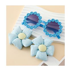 Babyhug Free Size Hair Accessories Combo Sets - Blue