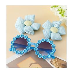 Babyhug Free Size Hair Accessories Combo Sets - Blue
