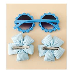 Babyhug Free Size Hair Accessories Combo Sets - Blue