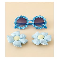 Babyhug Free Size Hair Accessories Combo Sets - Blue