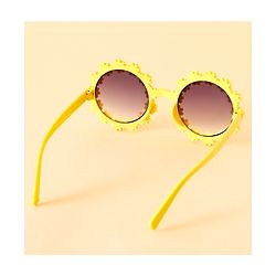 Babyhug Free Size Headbands with Bow Applique - Yelow
