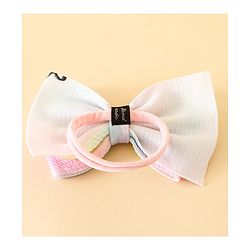 Babyhug Free Size Headband With Bow Applique & Sunglasses - Blue