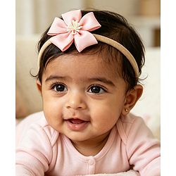 Babyhug Free Size Headbands Free Size For Girls - Pink