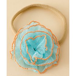 Babyhug Headband with Floral Applique Pack of 3 Free Size - Multicolor
