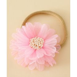 Babyhug Headband with Floral Applique Pack of 3 Free Size - Multicolor
