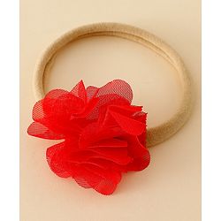 Babyhug Headband with Floral Applique Pack of 3 Free Size - Multicolor