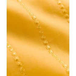 Babyhug 100% Cotton Woven   Cambric Full Sleeves  Embroidered Kurta & Pyjama Set - Yellow
