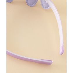 Babyhug Free Size Hair Bands with Floral Applique - Fuchsia