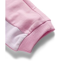 Babyhug Disney Terry Knit Full Length Lounge Pant With Minnie & Daisy Print - Pink