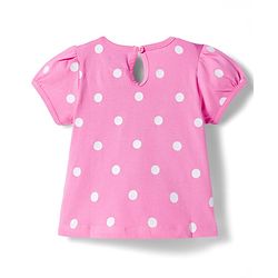 Babyhug Disney Single Jersey Knit Half Sleeves T-Shirts With Minnie Mouse Graphics Pack of 3 - Pink Blue & White